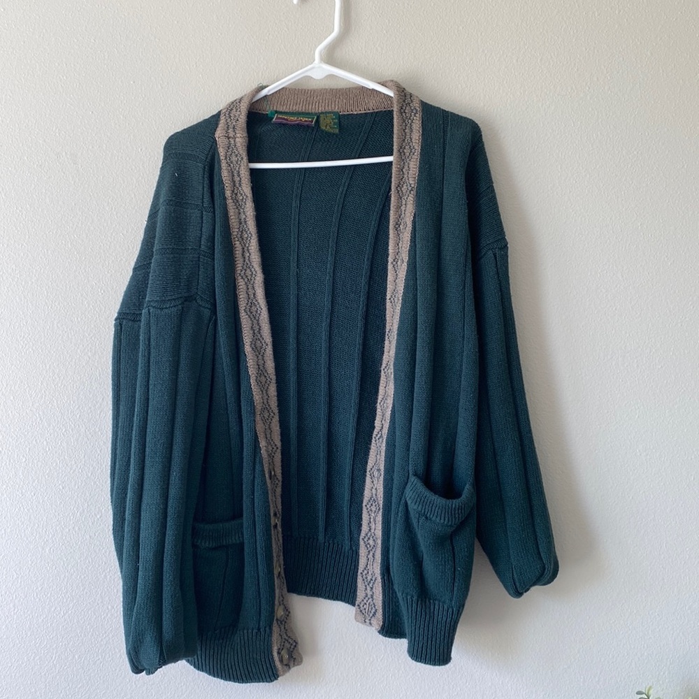 Emerald cardigan